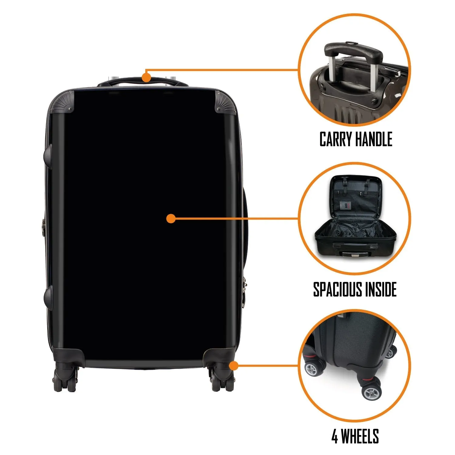 Rocksax The Beatles Travel Backpack Luggage - Abbey Road B/W