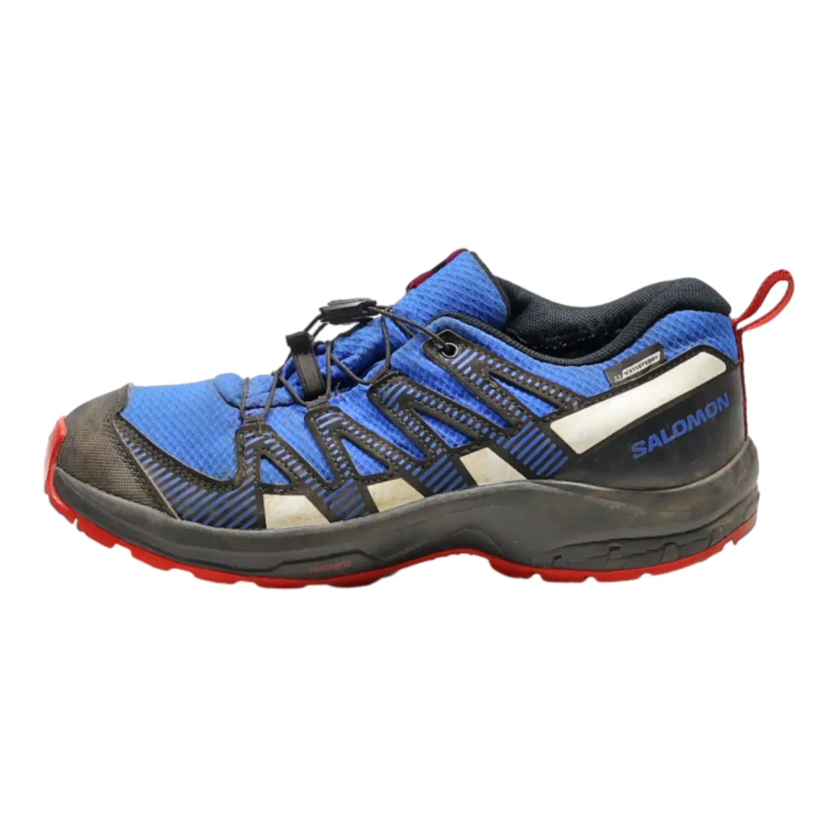SALOMON II XA PRO Hiking Boots Blue Synthetic Mens UK 4