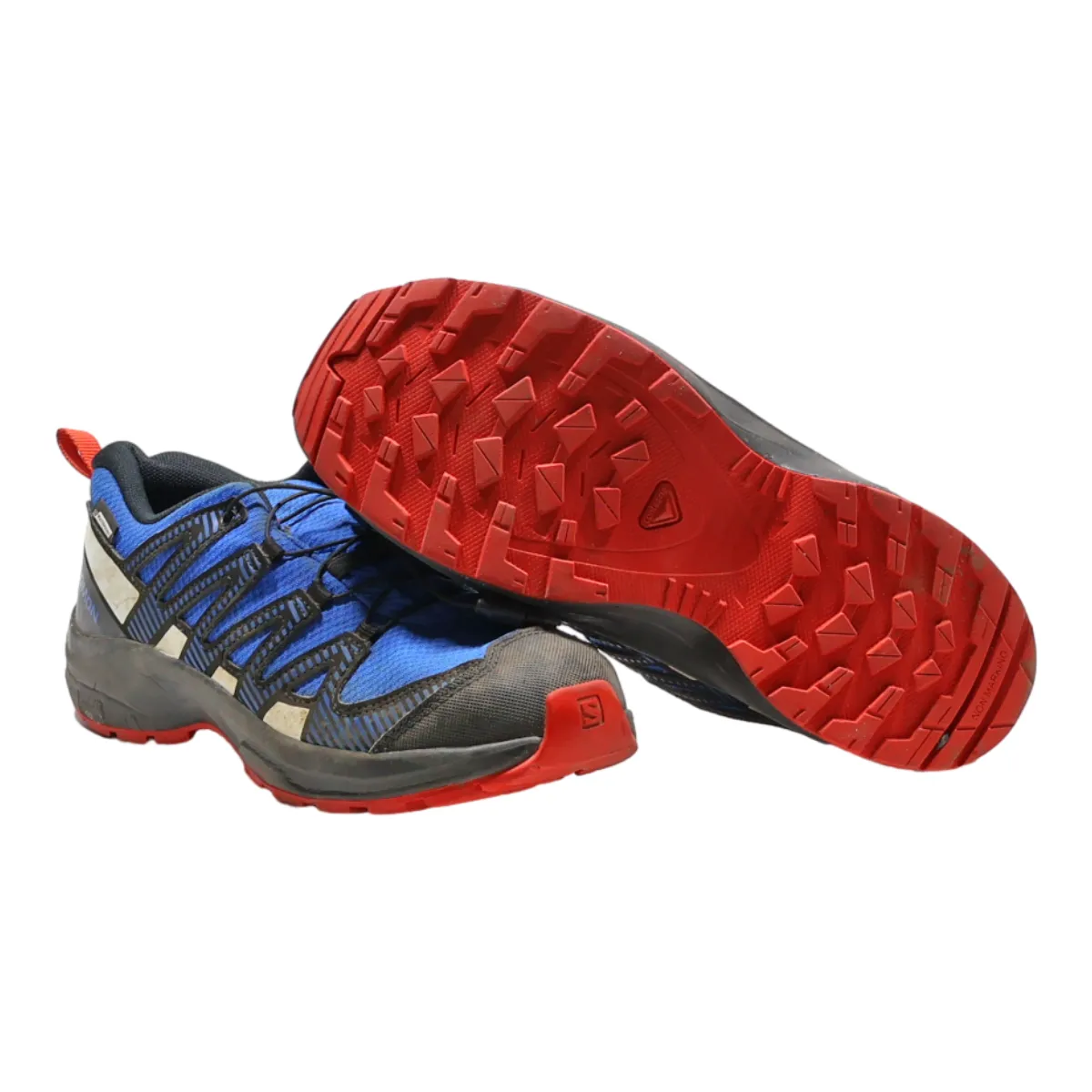 SALOMON II XA PRO Hiking Boots Blue Synthetic Mens UK 4