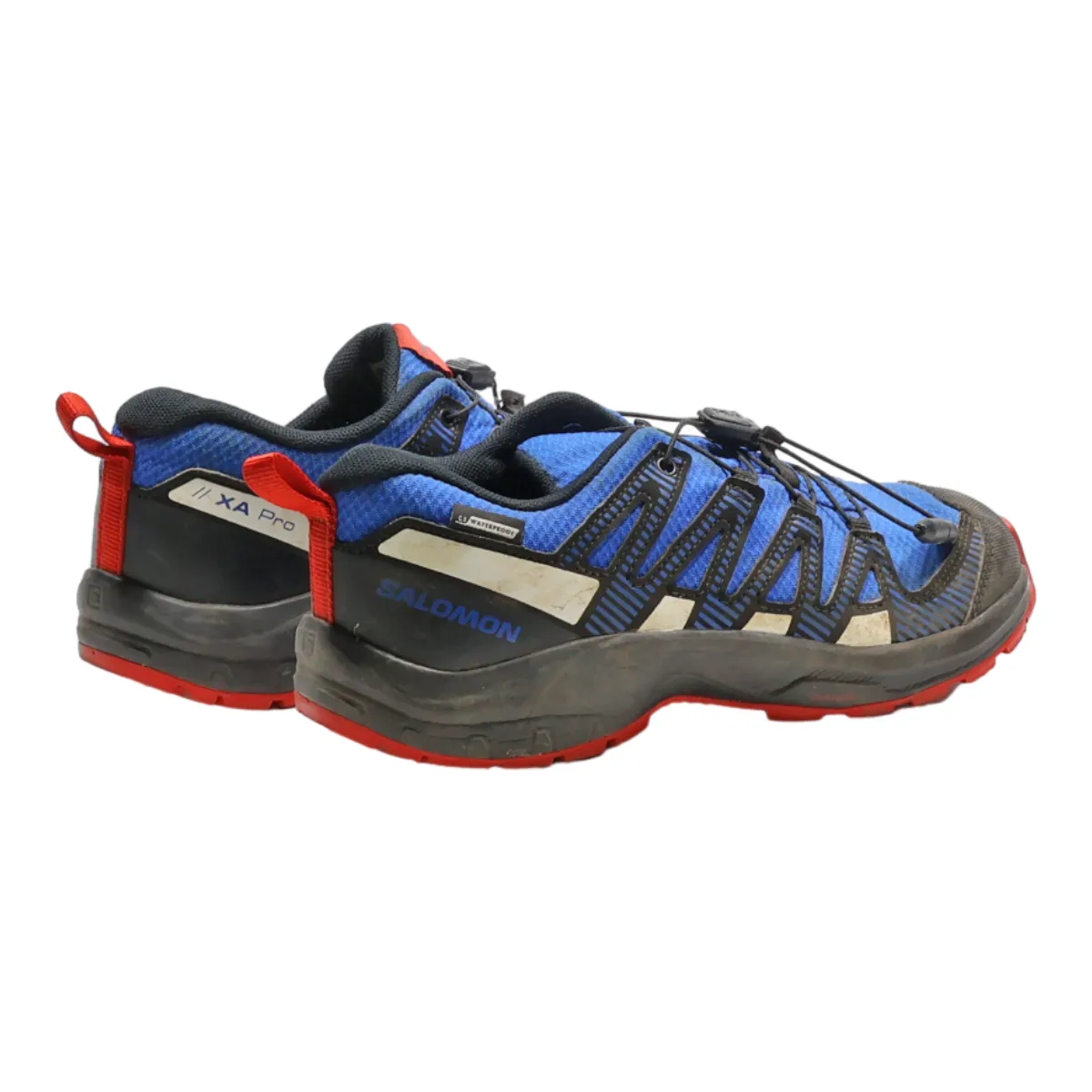 SALOMON II XA PRO Hiking Boots Blue Synthetic Mens UK 4