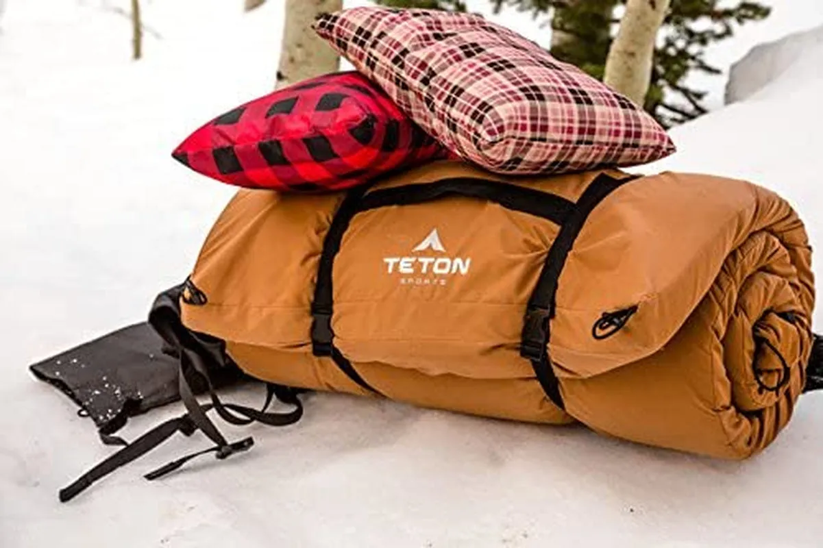 TETON Sports Snuggle Sponge: The Brown Bed for Those Who Refuse to Sleep on the Ground!