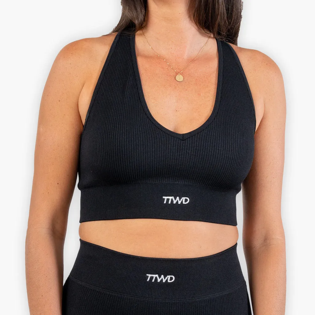 The TTWD Ribbed Women's Sports Bra